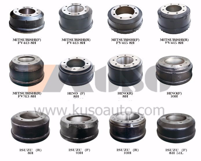 mixer truck / dump truck brake drum front for heavy duty truck GIGA CXZ