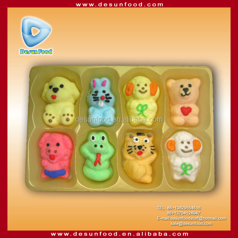 Mini animal shaped marshmallow candy,China DESUN price supplier 21food