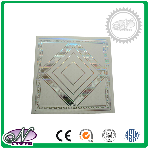 Lightweight beautiful Top quality 3d printing aluminum foil custom size removable ceiling panel
