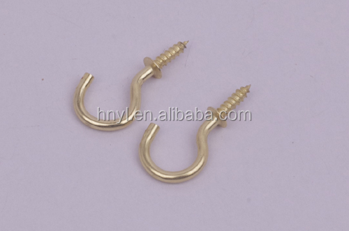 Square Cup Hook Cup Hooks With Shoulder Top Quality Open Eye Screw