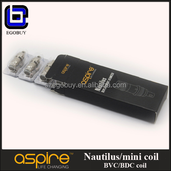 aspire nautilus atomizer mini nautilus aspire BVC/BDC coil for Aspire nautilus replacement tank