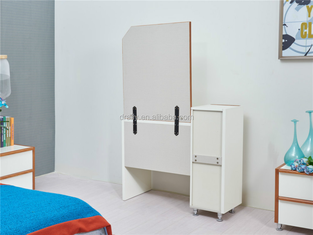 近代的な高い光沢のある白い寝室の家具に鏡付きドレッサーセット仕入れ・メーカー・工場