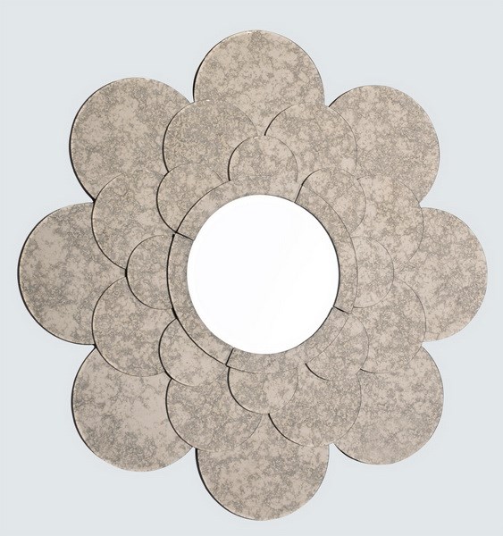 Flower Framed Decorative Wall Mirror Buy Wall Decor,Flower Shape Wall