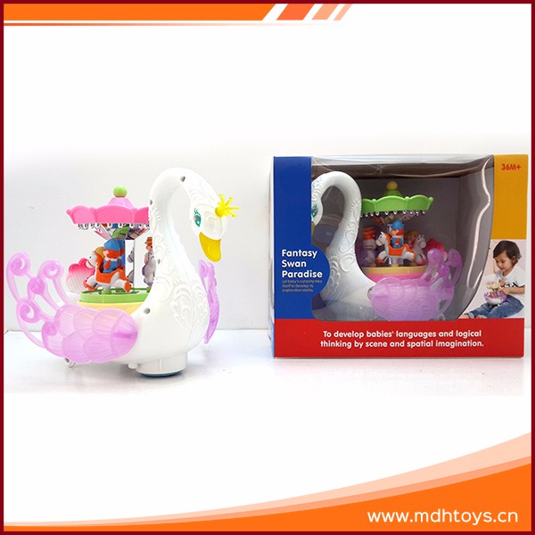 swan toy box