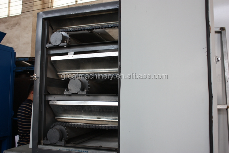 ステンレス鋼サプライヤー直販マルチ- 層のベルトタイプ熱風乾燥機/キャッサバの乾燥仕入れ・メーカー・工場