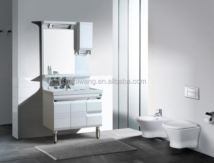 モダンなバスルームの設計2色pvcの浴室用キャビネットh106c浴室の付属品仕入れ・メーカー・工場