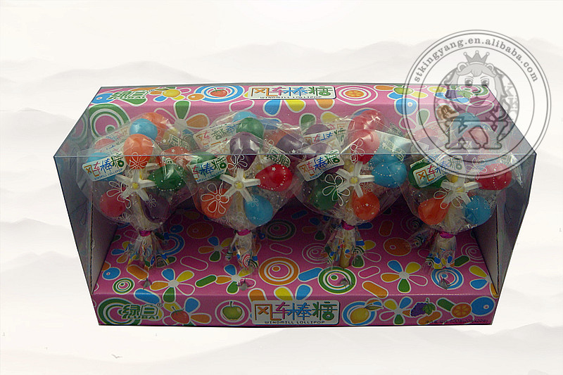 Fancy Rotating Windwill Candy Toy Lollipop Candy