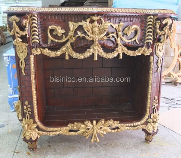 Vintage home dekorative holz kaminsims, exquisite holz geschnitzt ...