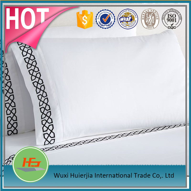 人気の白い綿新しい デザイン刺繍クッション カバー枕仕入れ・メーカー・工場