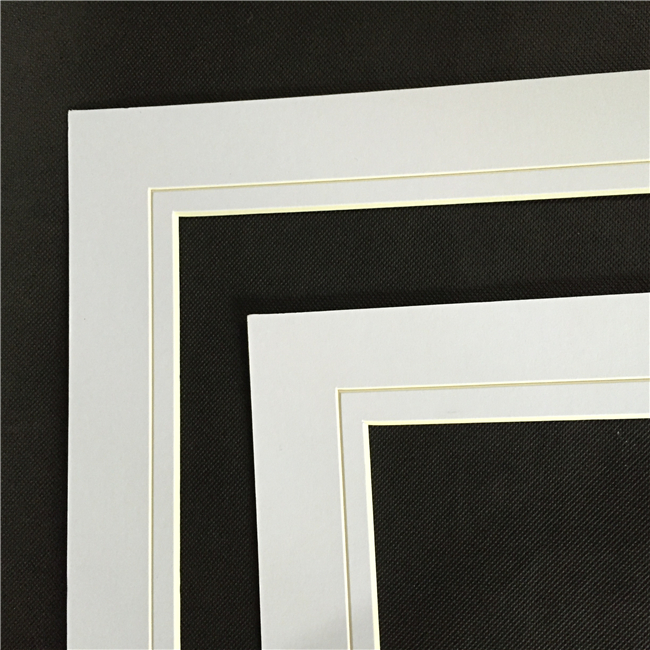 High Quality Mat Board Frame For Photography With V Groove 4x6 5x7 8x10