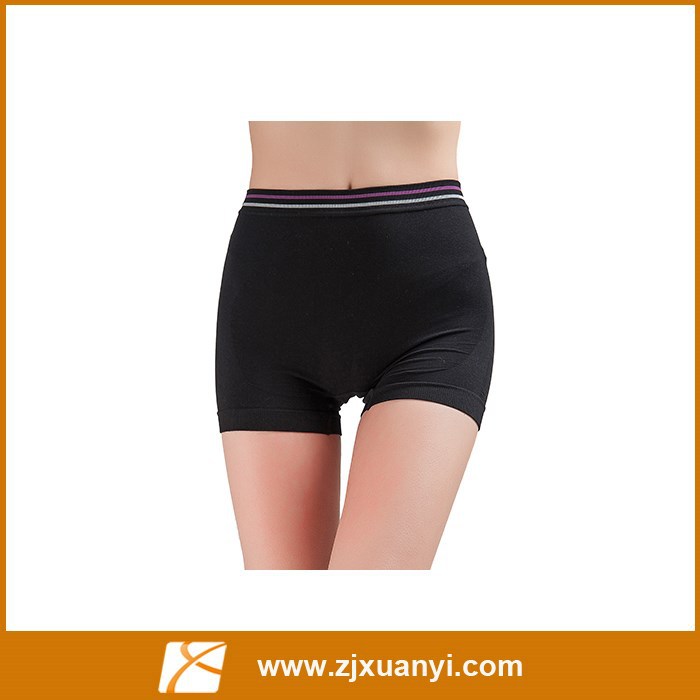 high elastic women yoga fitness underwear boyshort type