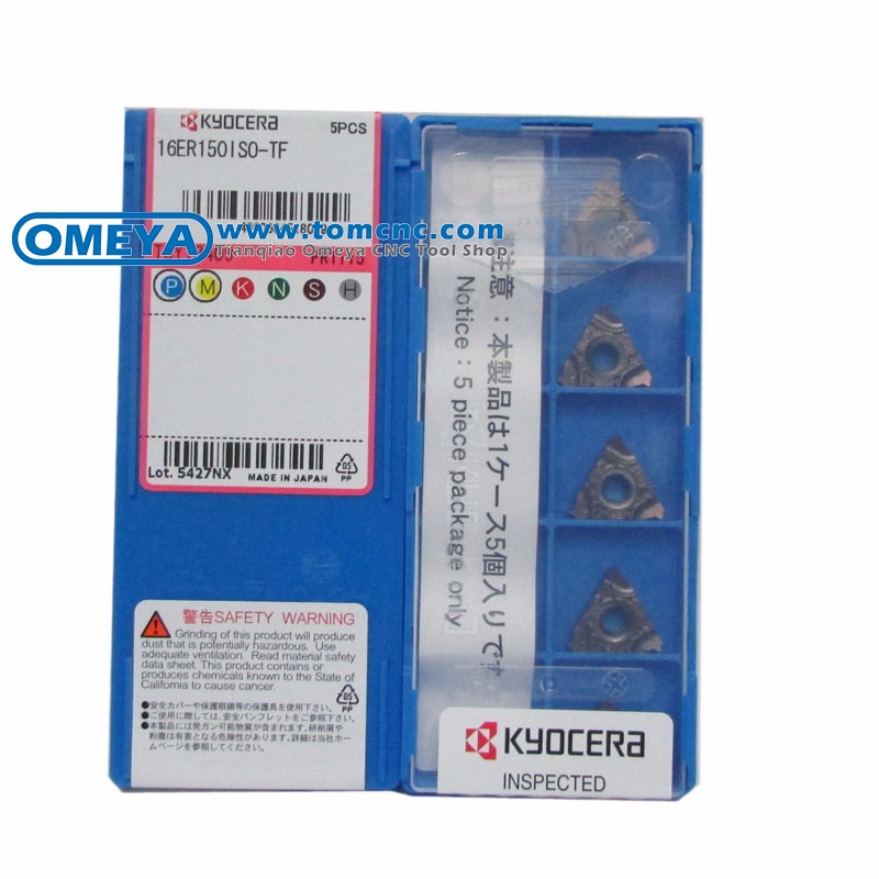 Original Kyocera Threading Inserts For Threading Toolholder 16er125iso