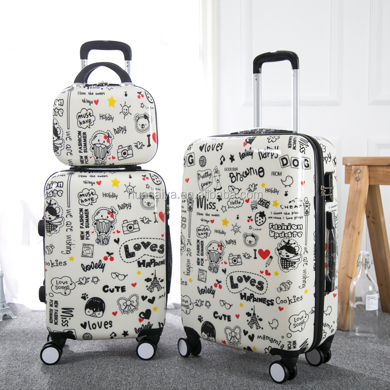新しいデザイン美しい2015トロリー荷物袋のセット4alibabaの仕入れ・メーカー・工場