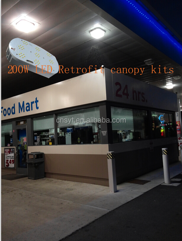 150w ul led retrofit kits replace 450w metal halide lamp