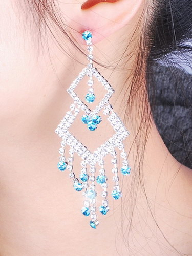 女性の熱い販売のファッション2014年合金ドロップイヤリング問屋・仕入れ・卸・卸売り