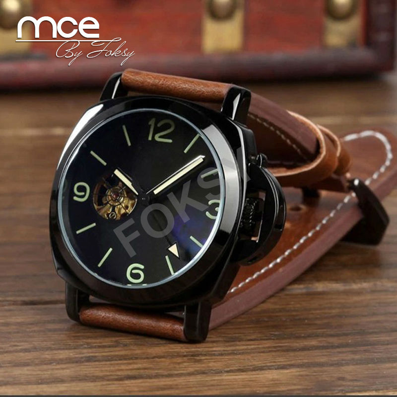 MCEブランドファッション自動防水レザーメカニカル腕時計 01-0060329問屋・仕入れ・卸・卸売り