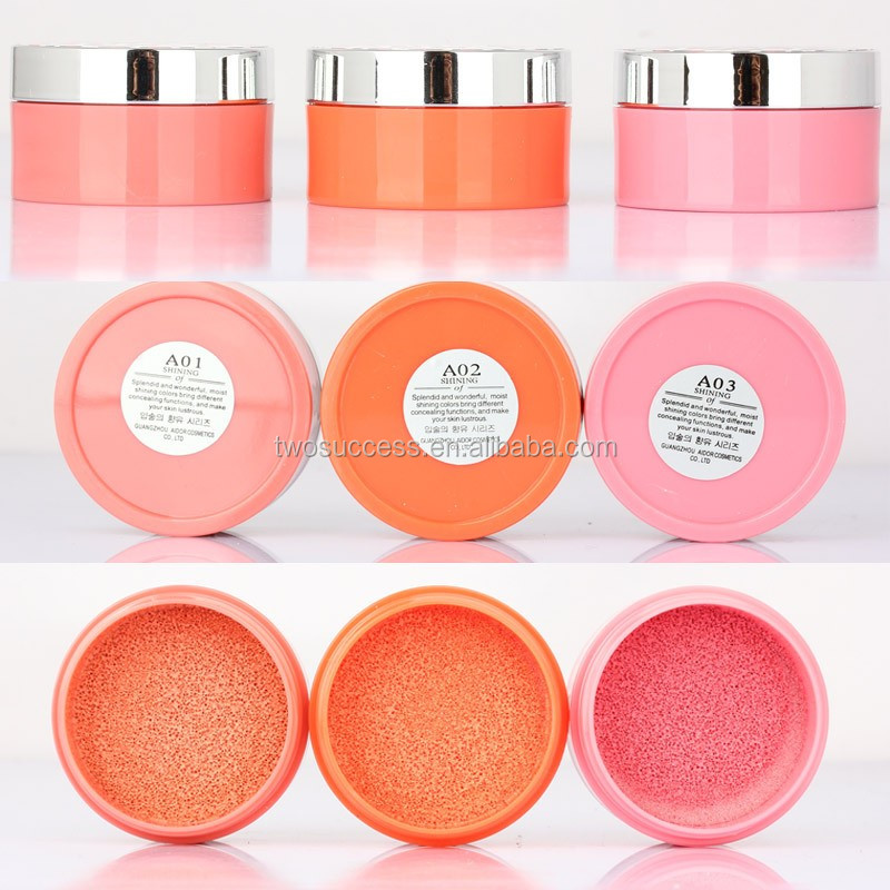 3 colors thin air cushion blush