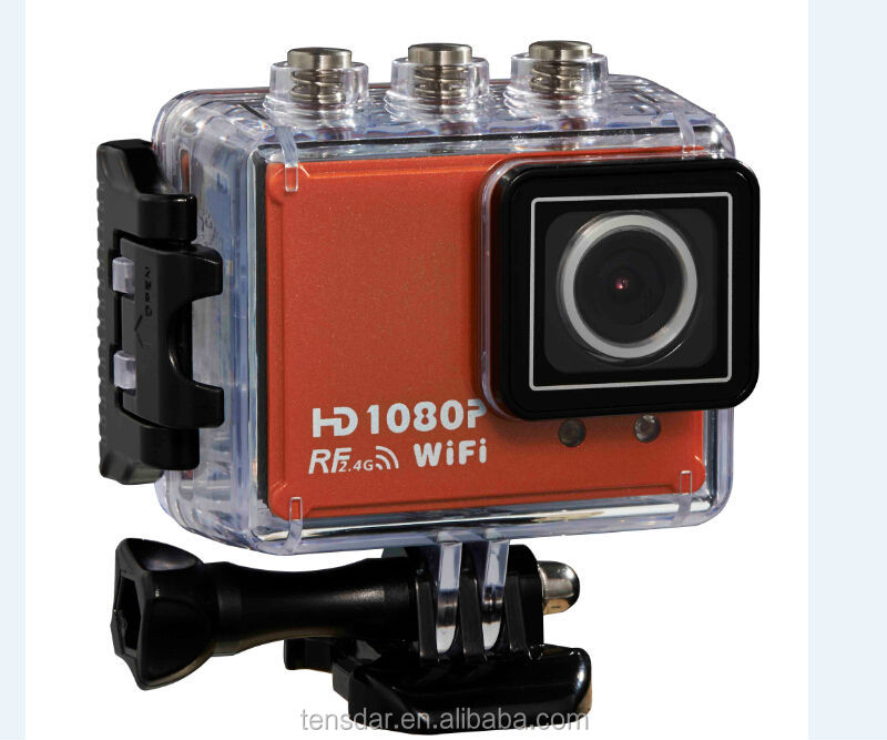 最新2014年防水wifiによるスポーツカメラを手首contrallerリモート問屋・仕入れ・卸・卸売り