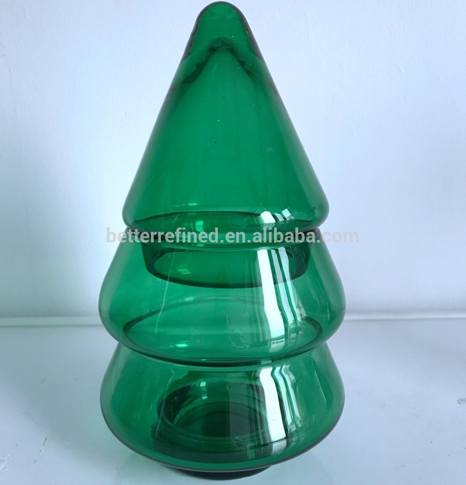 Christmas Tree Shaped Glass Candy Jar - Buy Tree Shaped Glass Candy Jar