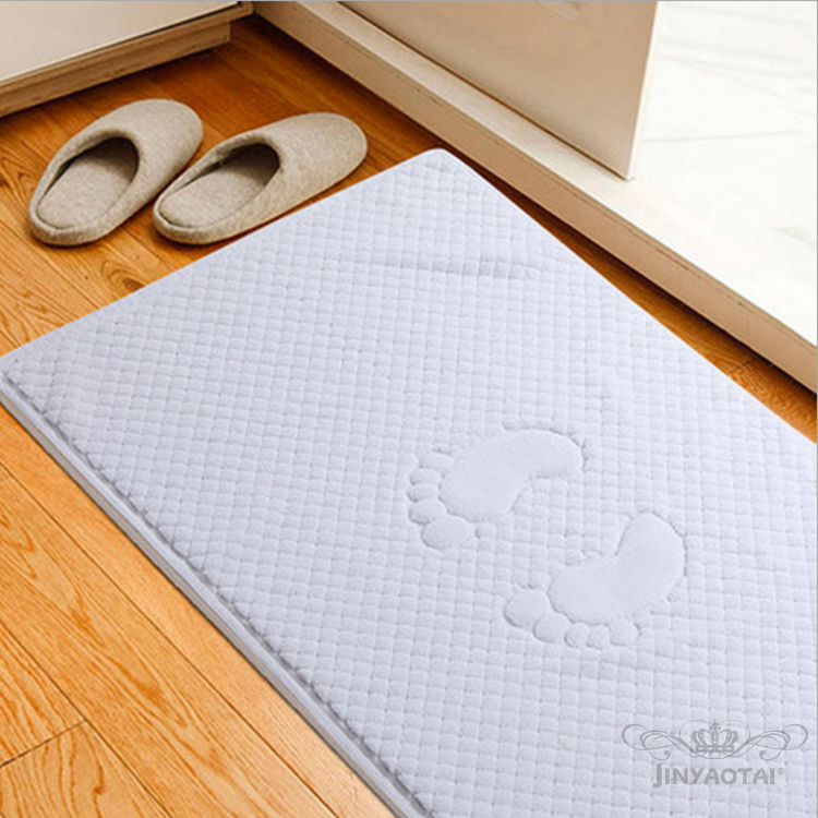 High Quality Cotton 32s Factory Price Wholesale Jacquard Bath Floor