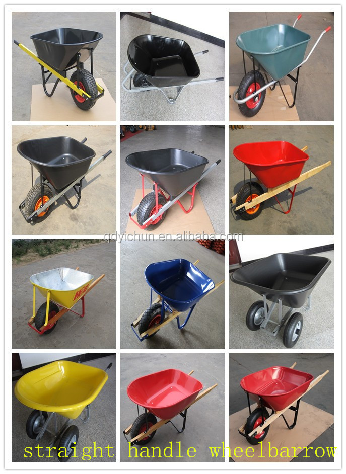 Electric Wheelbarrow Conversion Kit Dual Wheel Steel Wheelbarrow
