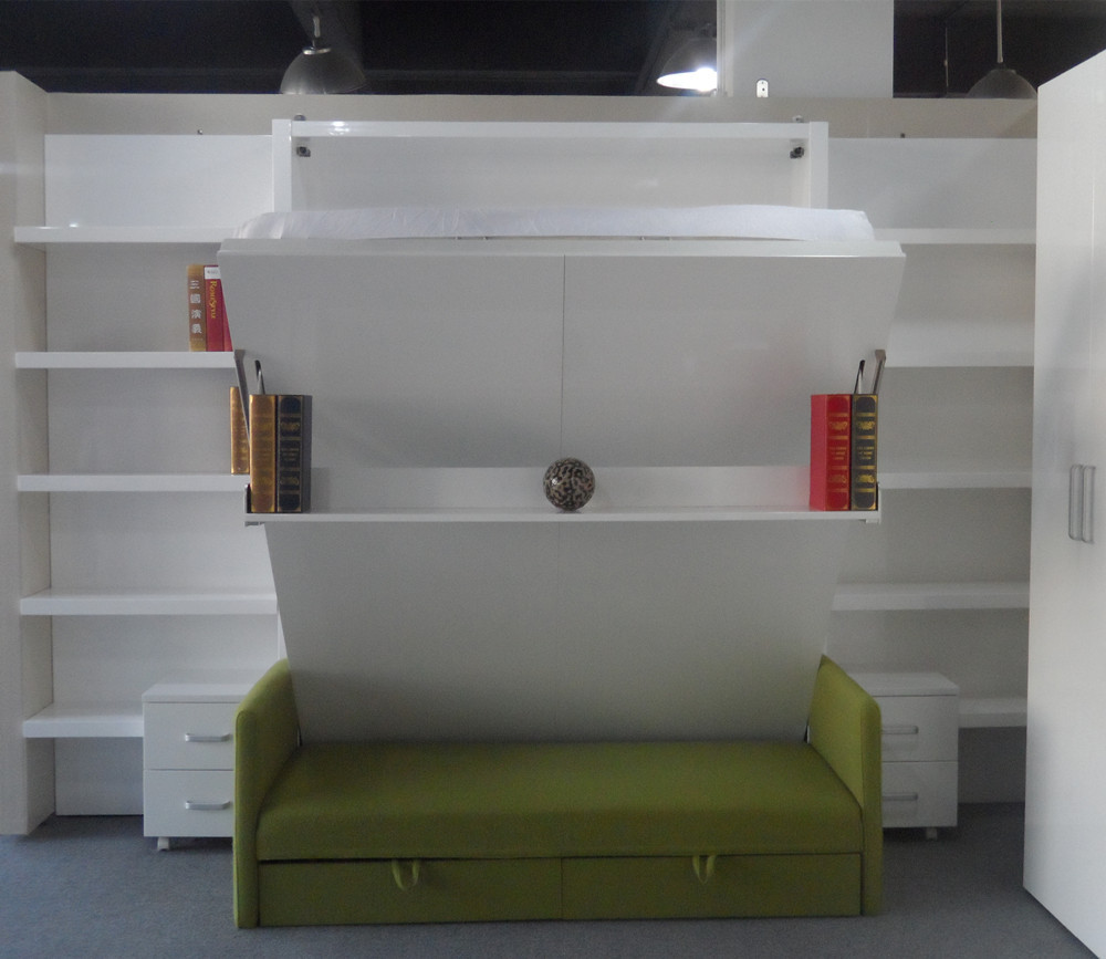 China innovatieve ruimtebesparende muur bed meubels fabrikanten ...