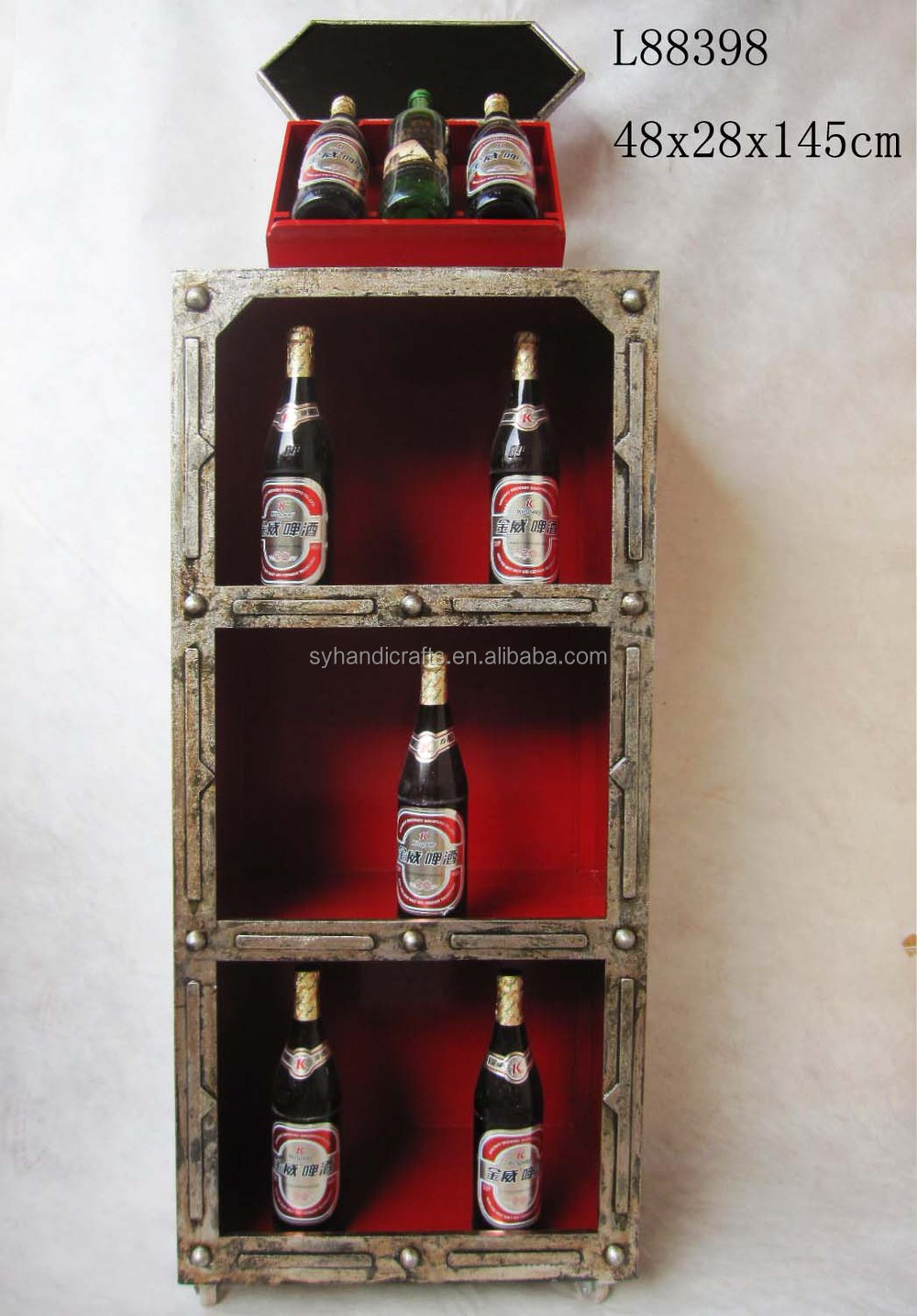 Wohnmöbel weinregal, vintage klassiker rot london telefonzelle ...