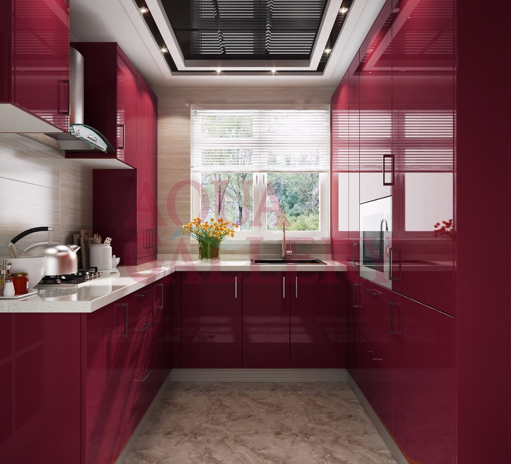 57+ Red Kitchen Cabinets (EXTREMELY HOT) - Stylish Red Cabinets