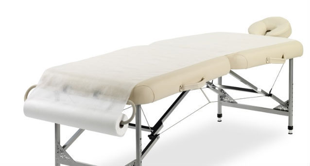 美容院医療審査ベッドロール紙使い捨てベッドのシートのデザイン仕入れ・メーカー・工場