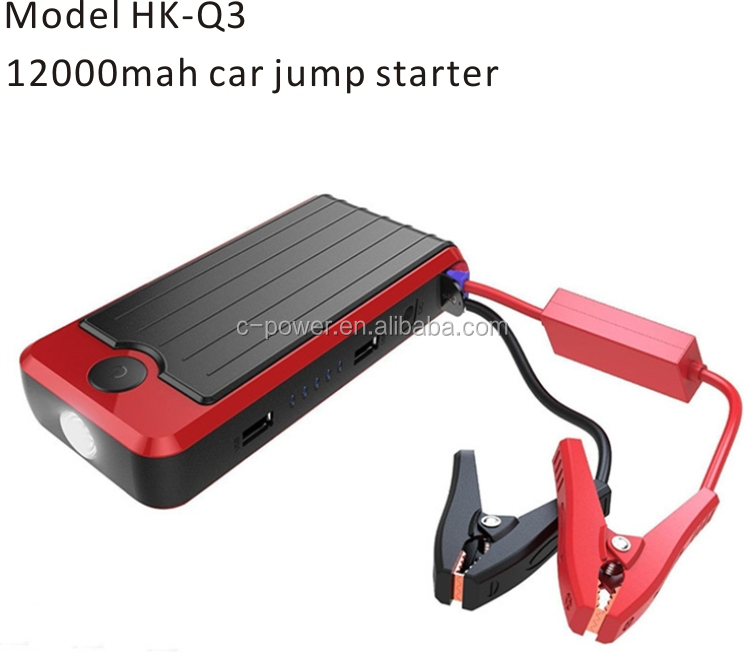 HOT 12V 12000mAh multi-function lithium battery jump starter