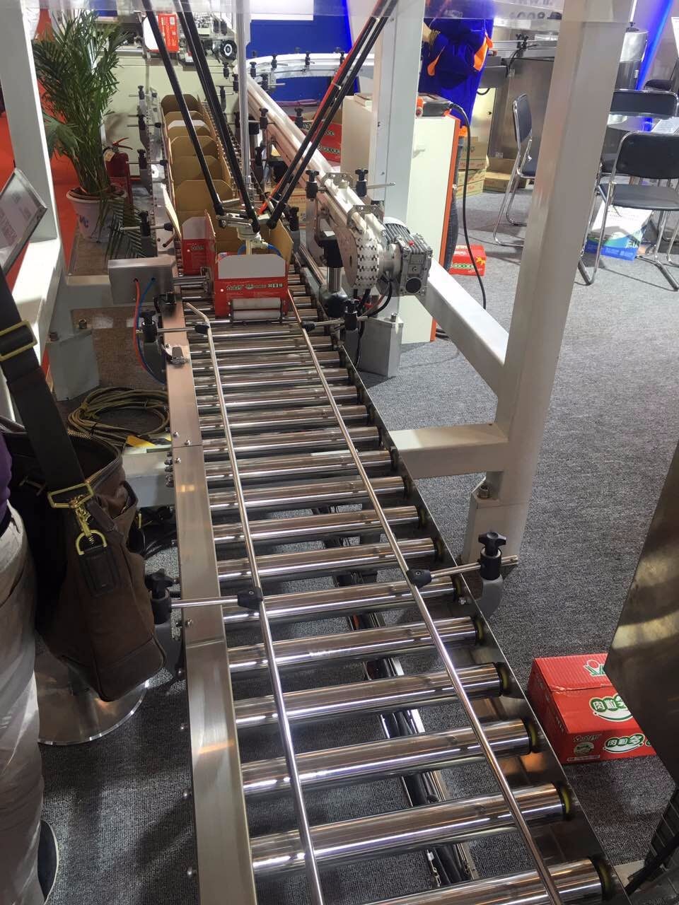 Automated Curve Flexible 90 Degrees Motorized Gravity Heavy Duty Idler