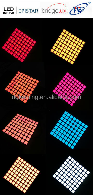 20x20mm matrix 1.9mm dots 8x8 array red color led dot matrix led display