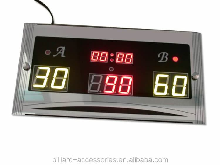 Electronic Scoreboard For Snooker Table,Pool Table Scoreboard,Billiard