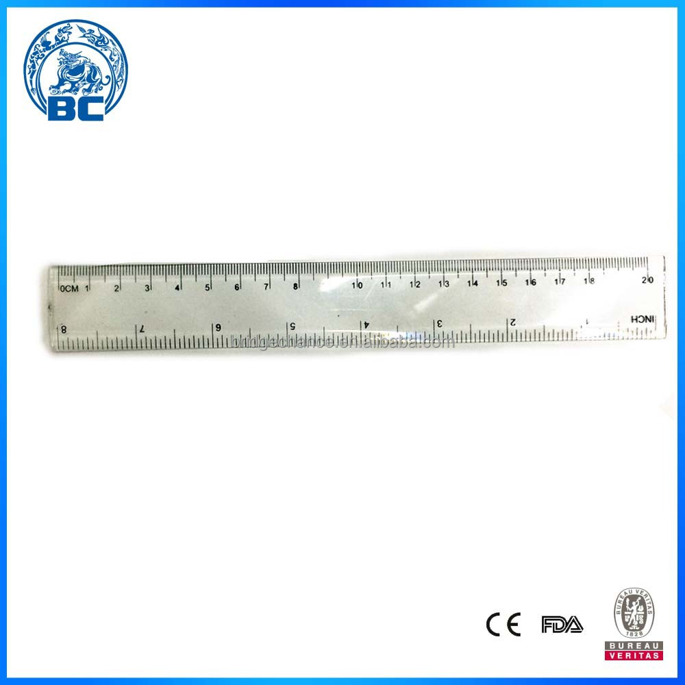 20cm plastic ruler student with a ruler