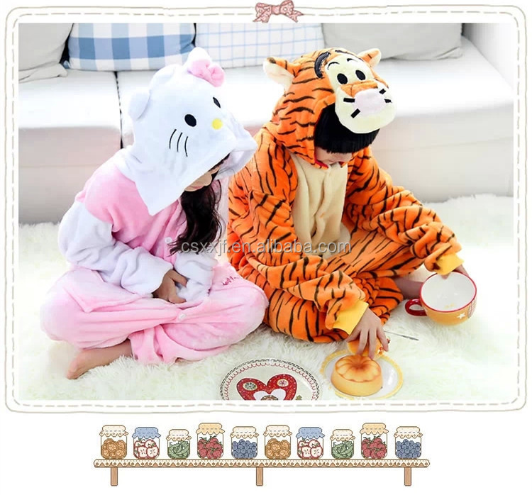 子供たちの動物のonesieピカチュウパジャマパジャマパーティー家族onesieコスプレ衣装仕入れ・メーカー・工場