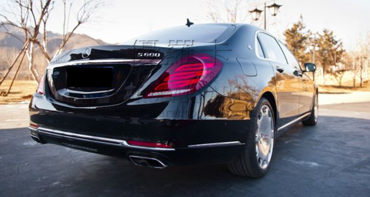 W222 Maybach Body Kits Fit For S Class W222 To Maybach Style Emblem For