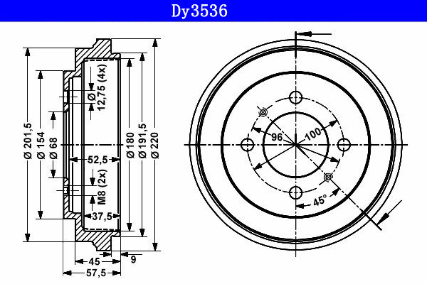 Nissan almera brake drums #5