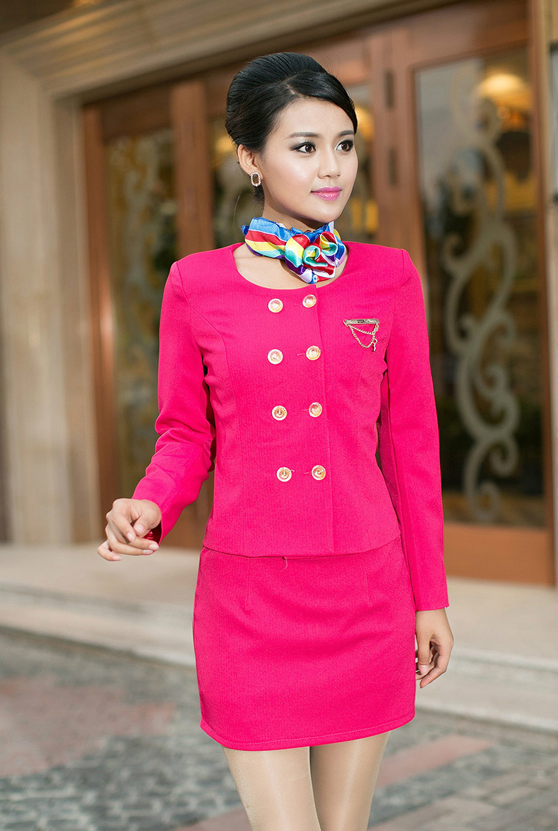 Fashion Stewardess Uniform Cabin Crew Uniform For Stewardess Buy