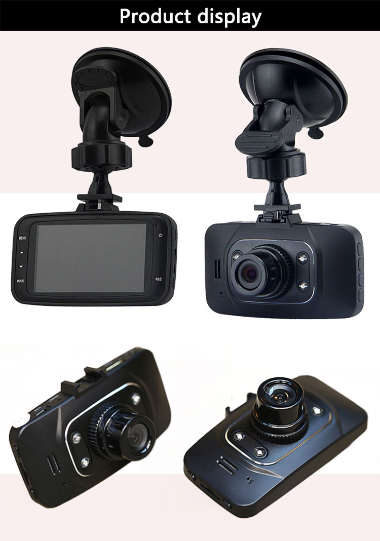 2.7inch 140 Degree 1080P GS8000L Car Camera.jpg