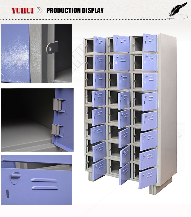 Strong Steel Almirah Cabinet Metal 24 Compartment Pigeon Hole