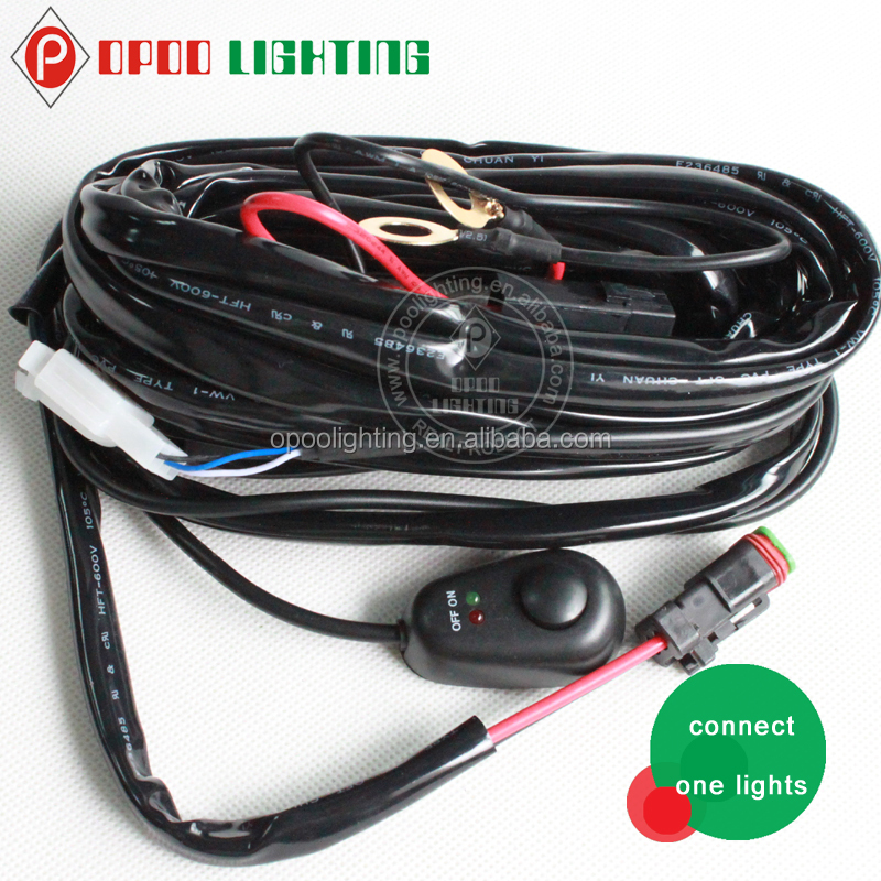 Arb Intensity Led Spot Light Waterproof Wiring Harness ... arb wiring harness lighting 