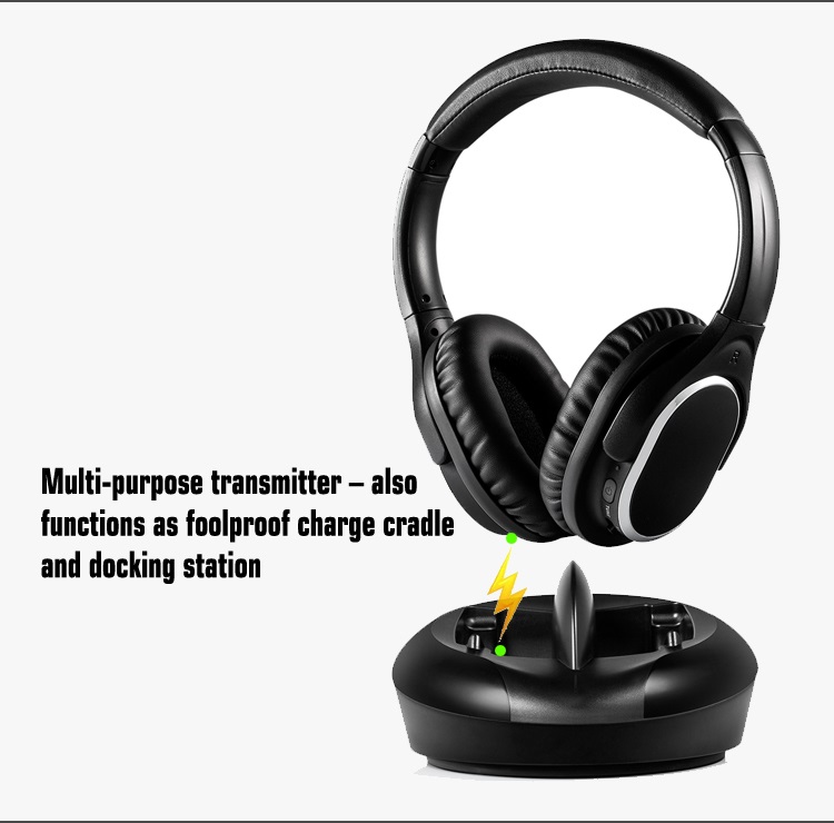 Ce Rohs Tv Optical Input Wireless Rechargeable Tv Headphones For Tv Music Listening Yh998 Buy