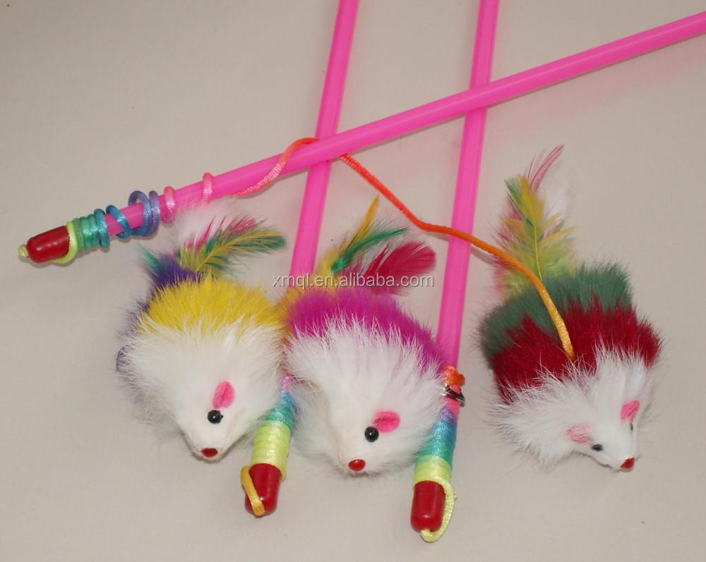 面白い遊び猫おもちゃペットアクセサリー猫ティーザー羽エクササイズ用の杖問屋・仕入れ・卸・卸売り