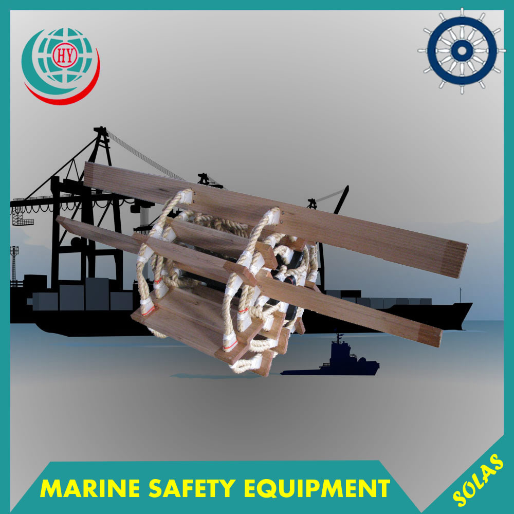 solas approved marine pilot rope ladder,emergency fire escape