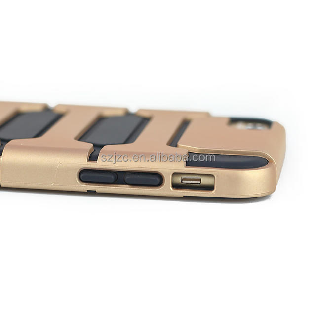卸売高品質tpuのpcのiphoneケースのための携帯電話カバー、 iphone用6付きアクセサリータンクの設計問屋・仕入れ・卸・卸売り