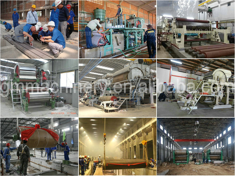 High quality Low price mini a4 paper production plant line, small a4 paper making machine for copy paper production