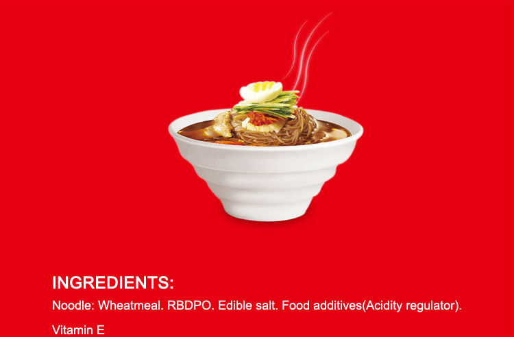 Supplier quick cooking instant noodles in bag with PRIVATE LABEL
