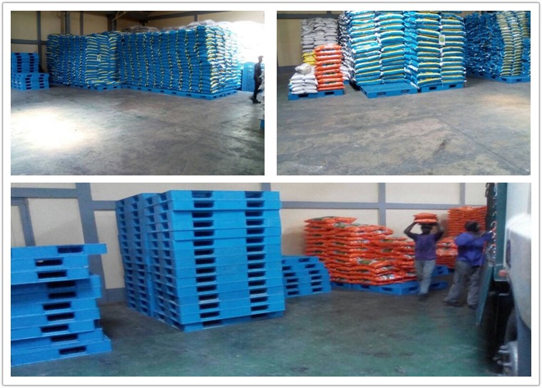 1200x1200x150mm HDPE heavy duty plastic pallet for cold room storage