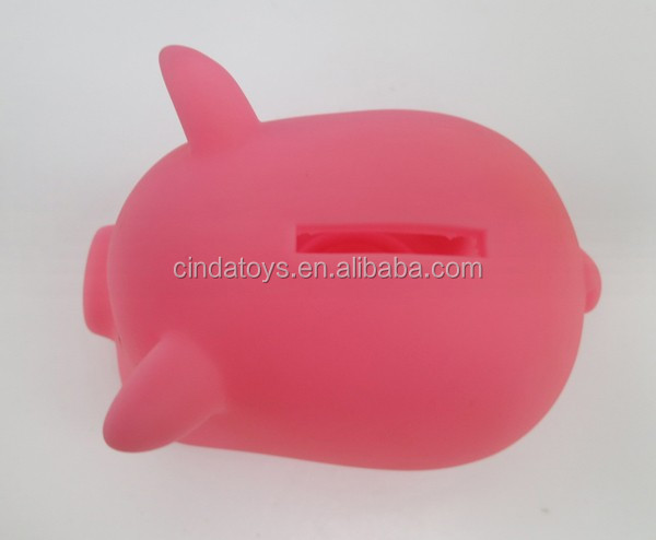 最高のギフトのお金の銀行のおもちゃプラスチックピンクの子犬販売のための子供貯金箱仕入れ・メーカー・工場
