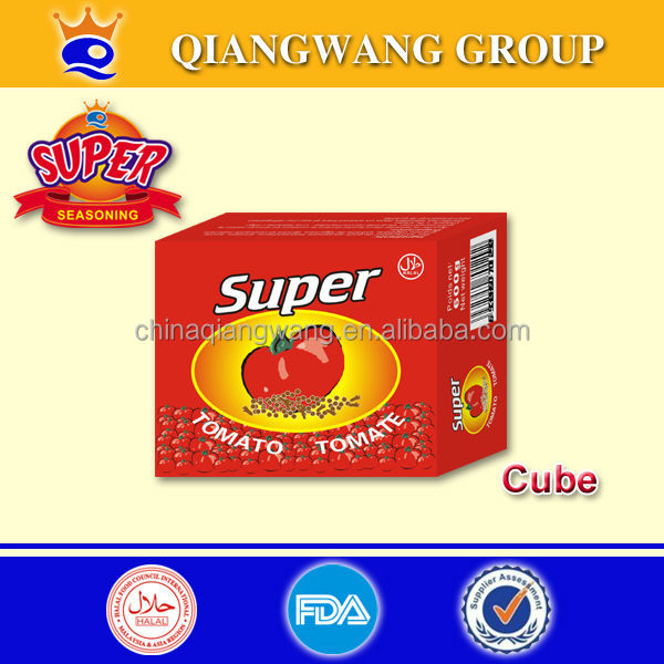4g/pc tomato paste seasoning bouillon cube